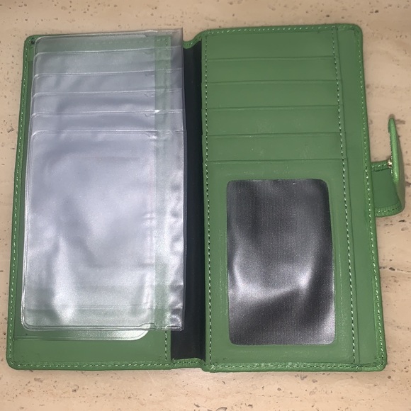 Vintage Genuine Leather Checkbook Wallet - Picture 5 of 9